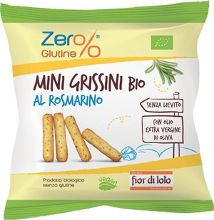 FIOR DI LOTO Mini-Grissini Rosm.Bio 30g