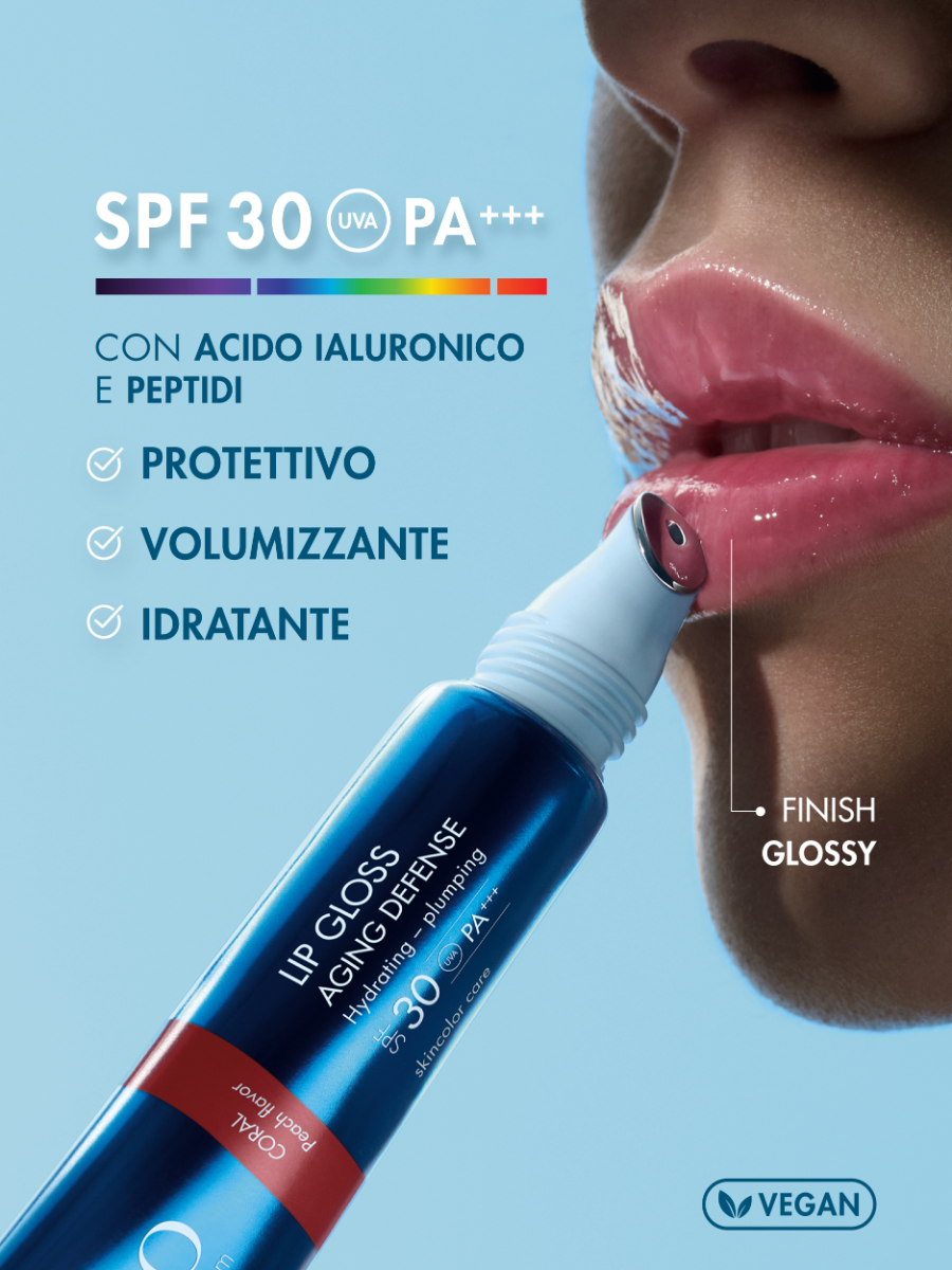 Miamo - Lip Gloss Aging Defense SPF30 - Nude