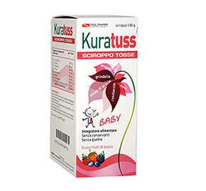 Kuratuss Natural Sciroppo Bambini Tosse Integratore 190 g