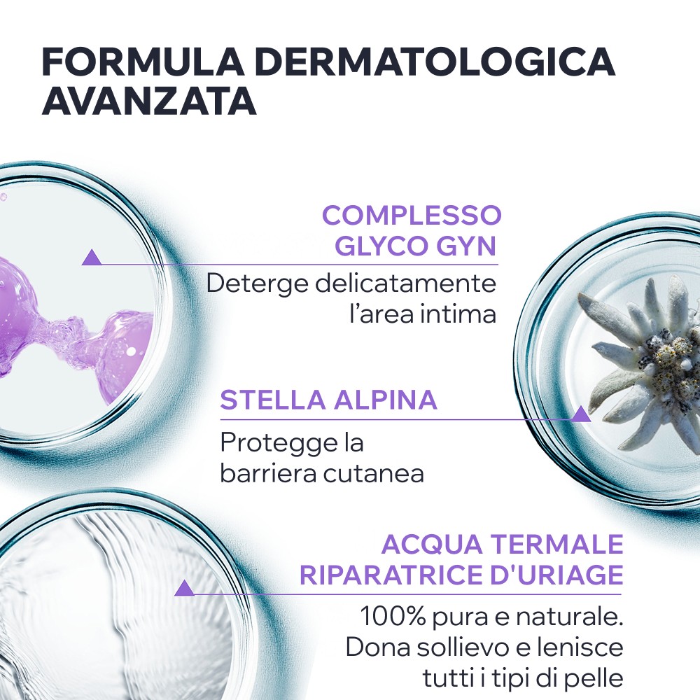 Uriage Gyn-Phy - Gel Detergente Rinfrescante Per Igiene Intima 500 ml