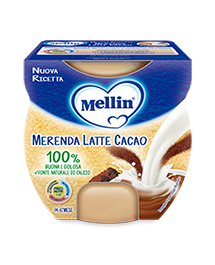 Mellin Merenda Latte e Cacao 2 x 100 g