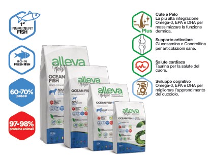 ALLEVA HOLISTIC DOG PUPPY/JUNIOR FISH MINI KG 12 - P01226