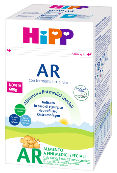 HIPP LATTE AR C/METAFOLINA 600G