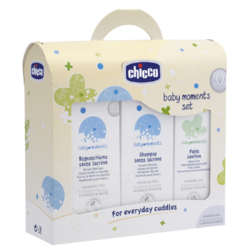Chicco Baby Moments Chicco Baby Moments Trial Set +0m 3 Pezzi