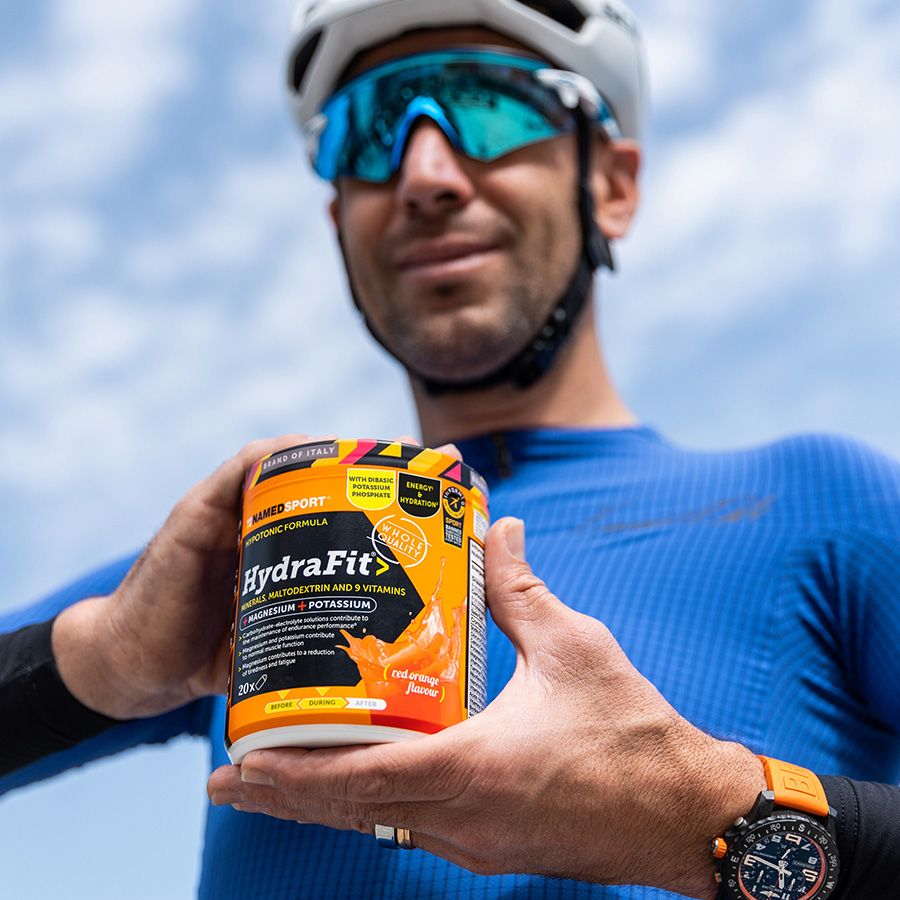 Named Sport HydraFit> 400 g - Integratore Di Magnessio, Potassio E Vitamine