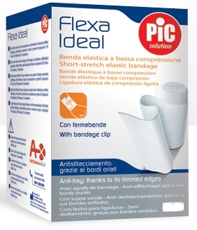 Pic Flexa Idea Benda Bianca Monoelastica 8 cm x5 m 1 Pezzo