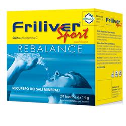 Friliver Sport Rebalance Integratore Salino con Vitamine 24 Bustine