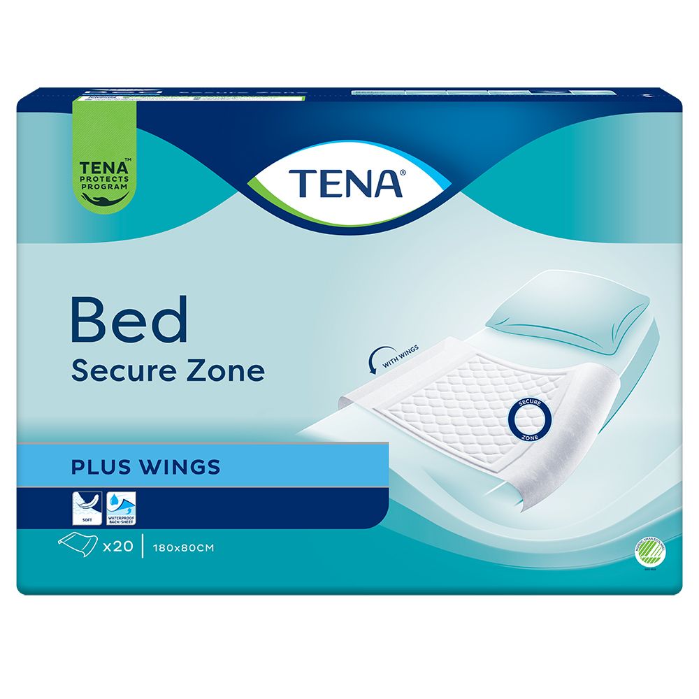 TENA BED PLUS WINGS TRAV80X180