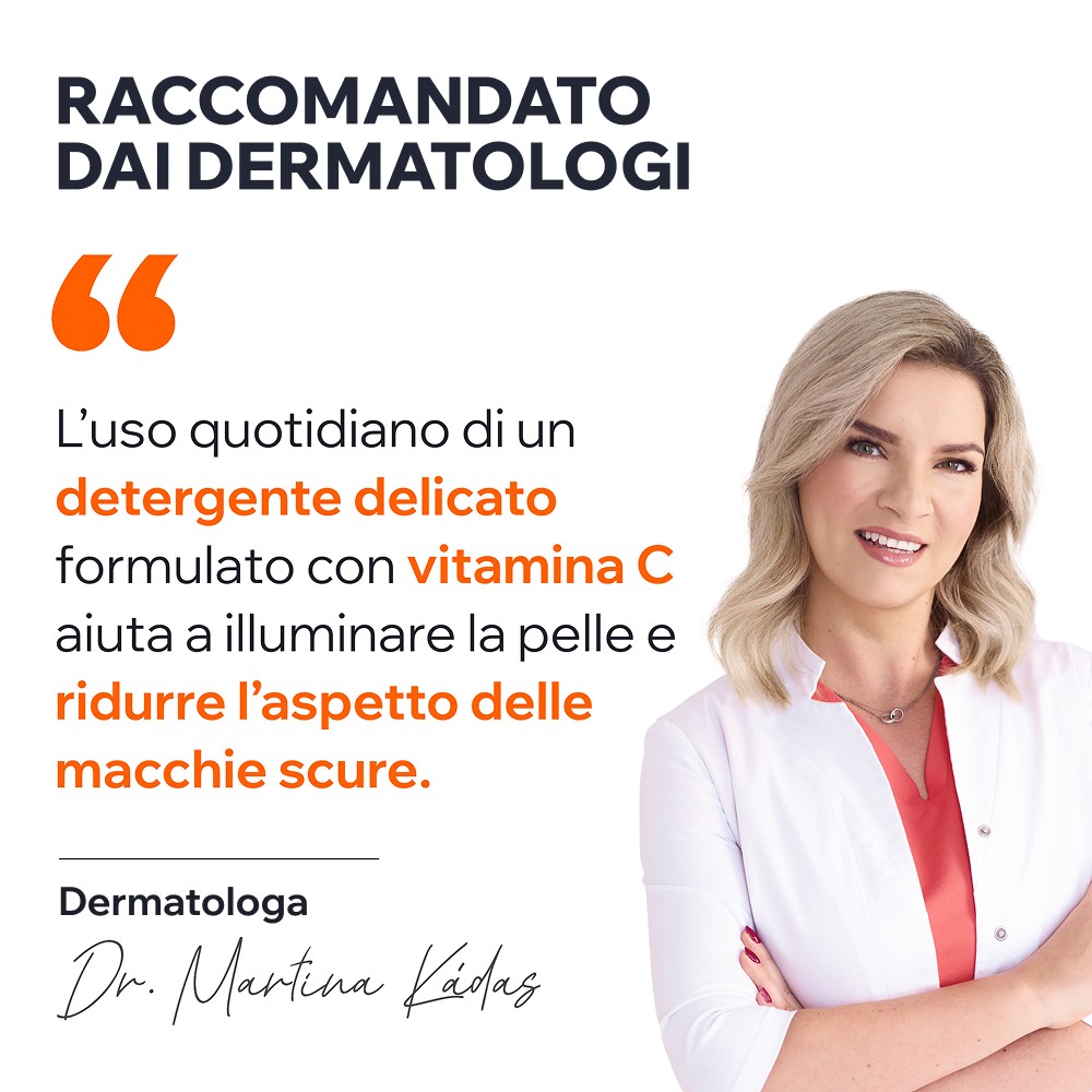 Uriage Dépiderm - Crema Mousse Detergente Illuminante Anti-Macchie Viso 100 ml