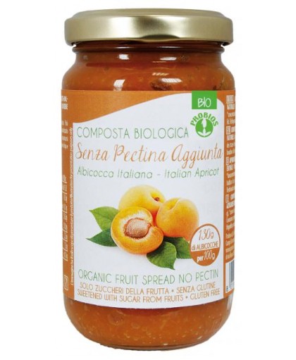 Probios Composta Di Albicocca Italiana Senza Pectina Biologica 220g
