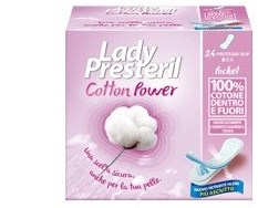 Lady presteril 24 proteggi slip stesi