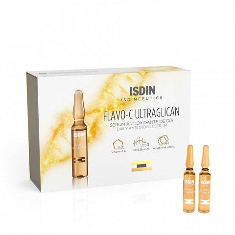 ISDIN ISDINCEUTICS FLAVO C ULTRAG Siero Viso Antiox 10 Fiale