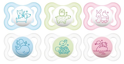 Mam Succhietto Air Caucciù 2-6 Mesi 2 Pezzi