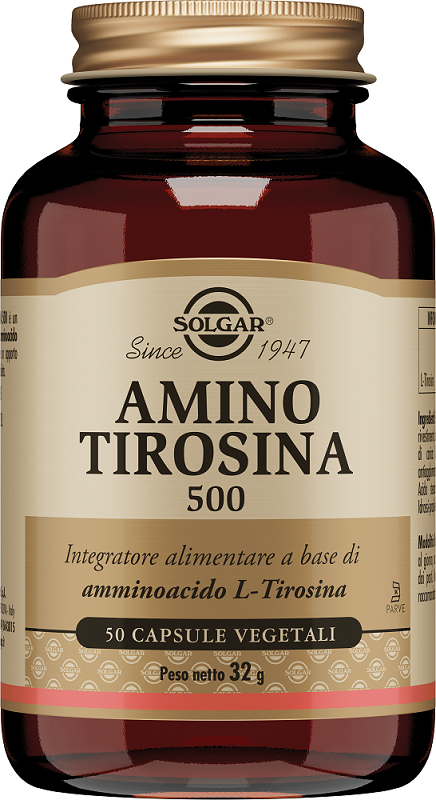 AMINO TIROSINA 500 50CpsSOLGAR