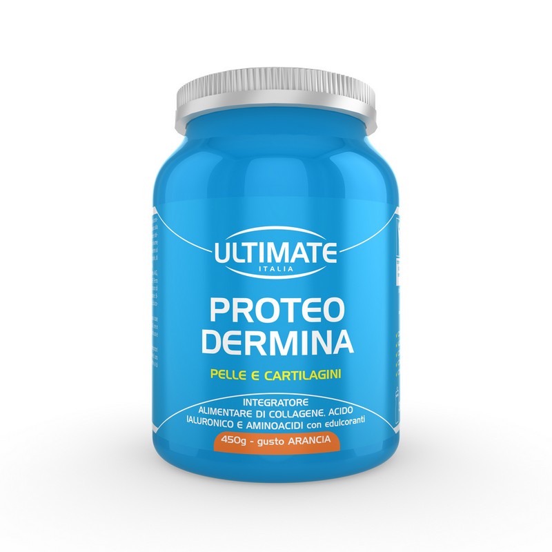 Ultimate Italia Proteo Dermina Gusto Arancia - Integratore Per Pelle E Cartilagini 450 g