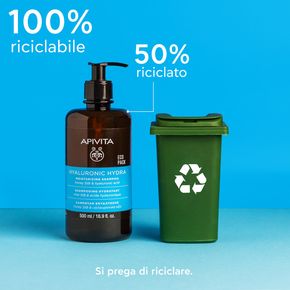 APIVITA SHAMPOO HYALU HYD500ML