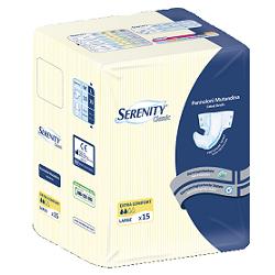 Serenity Classic Pannolone Mutandina Extra Taglia L 15 Pezzi