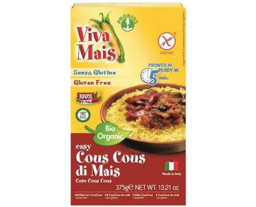 Viva Mais Cous Cous di Mais Biologico Senza Glutine