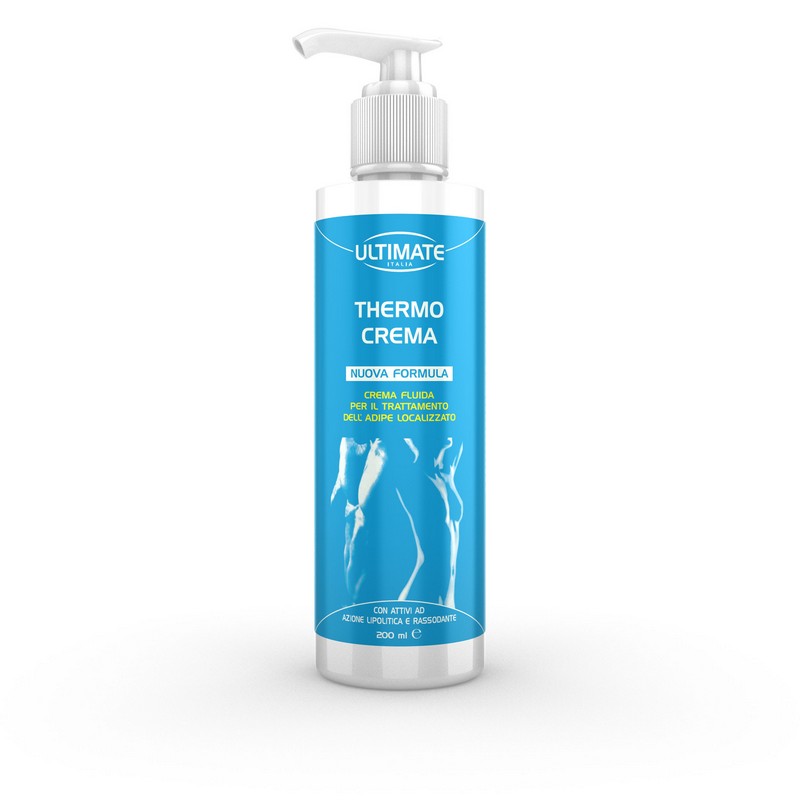 Ultimate Italia Thermo Crema - Crema Fluida Per Il Trattamento Dell'Adipe Localizzato 200 ml