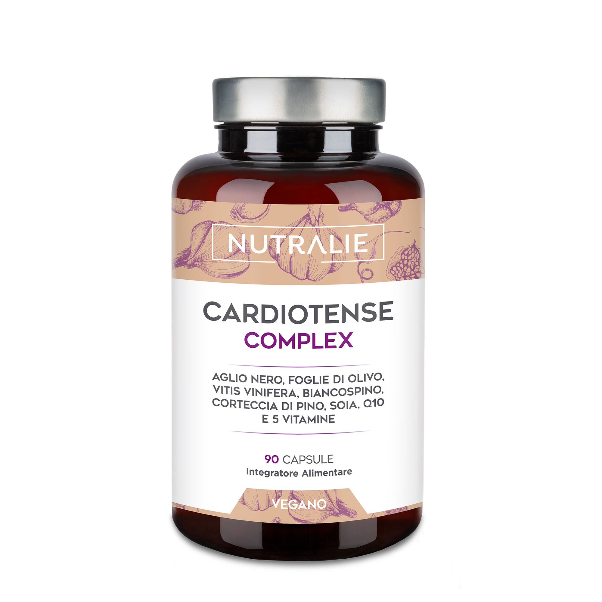 Nutralie Cardiotense Complex 90 Capsule - Integratore Per Il Benessere Cardiovascolare