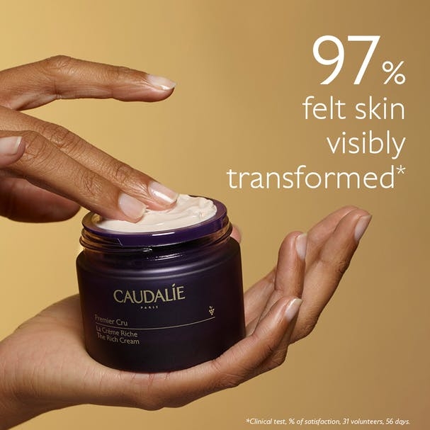 Caudalie Premier Cru Crema Ricca Viso Anti-età Globale 50mL