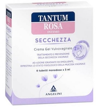 Tantum Rosa Secchezza Crema Gel Vulvovaginale 6x5 ml