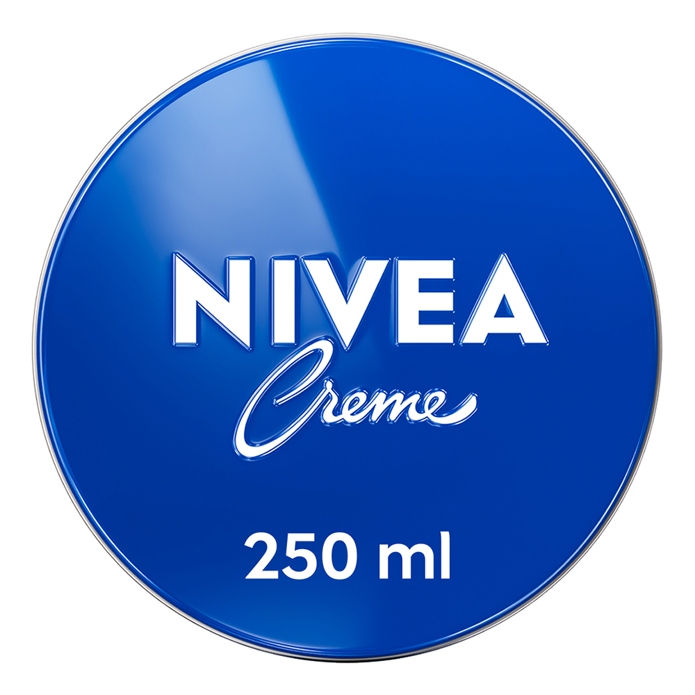 Nivea Creme 250 ml, Crema idratante corpo, viso e mani multiuso con Eucerit, Glicerina e Pantenolo