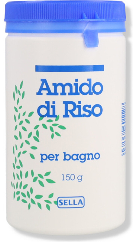 Sella Amido Di Riso Per Bagno Rinfrescante Lenitivo 150 g