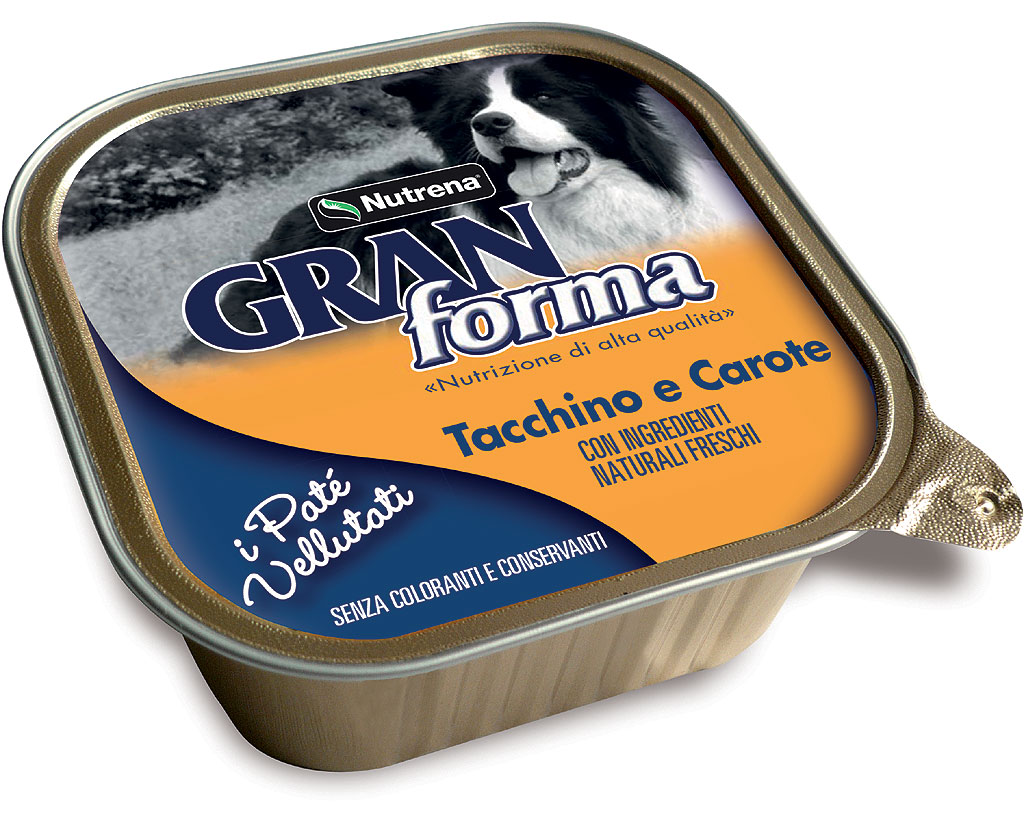 RAGGIO DI SOLE GRAN FORMA CANE PATE' TACCHINO CAROTE 300GR (vaschetta)