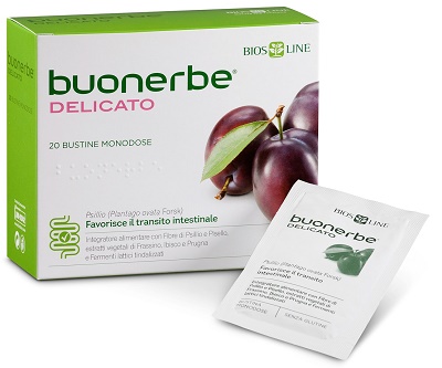 Buonerbe Delicato Integratore Transito Intestinale 20 Bustine
