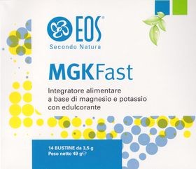 MGK Fast Integratore Magnesio Potassio 14 Bustine