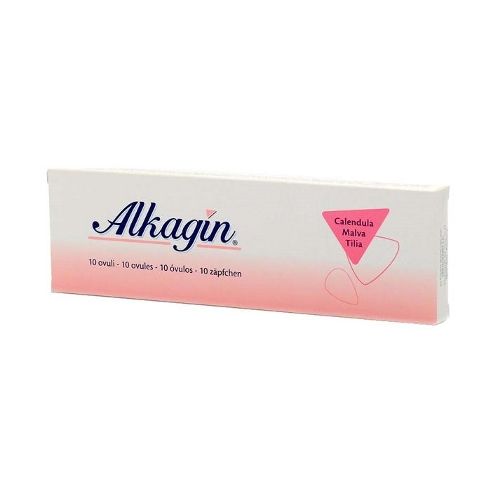 Alkagin Ovuli Trattamennto Lenitivo 10 Ovuli