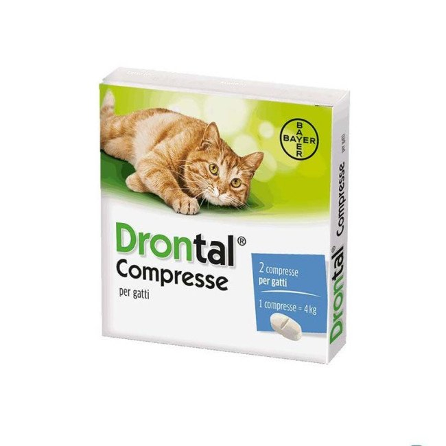 DRONTAL GATTO  2 Compresse