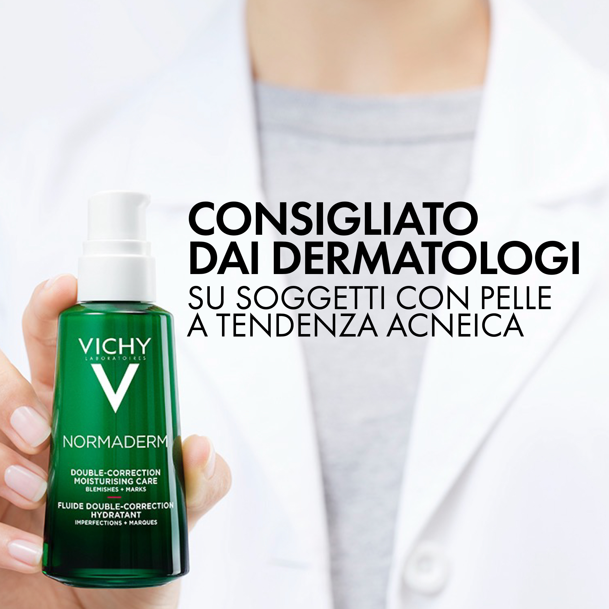 Vichy Normaderm Trattamento Idratante Doppia Azione per pelle a tendenza acneica 50 ml