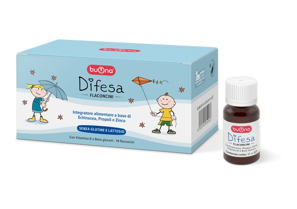 Buona Difesa Flaconcini Integratore Per Le Difese Immunitarie Bambini 14 Flaconcini