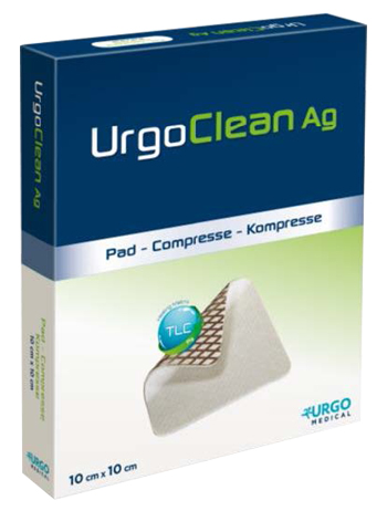 URGOCLEAN AG/SILV 15X15CM 5PZ
