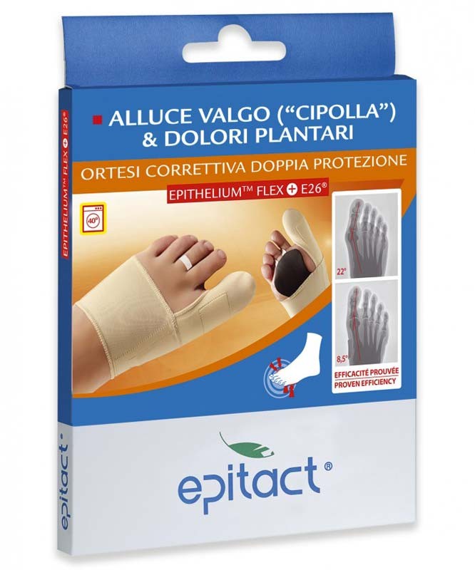 Epitact Ortesi Correttiva Doppia Protezione Per Alluce Valgo Sinistro Taglia M