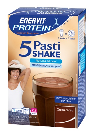 Enervit Protein Sostituto Pasto Frappè Cacao 5 Buste