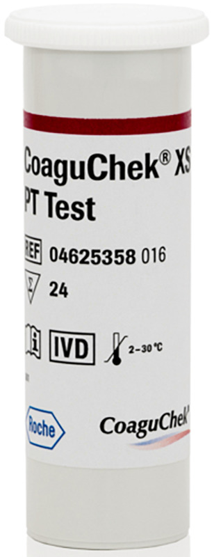 Roche CoaguCheK XS Strisce PT Test 24 Strisce