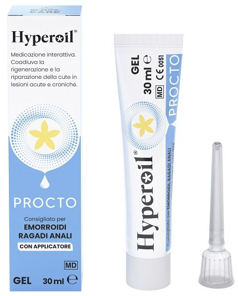 Hyperoil tubo gel 30 ml procto lesioni semplici