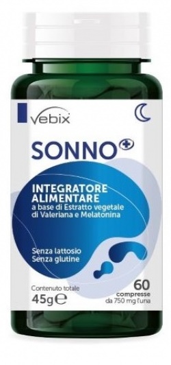 VEBIX SONNO+ 60CPR 750MG