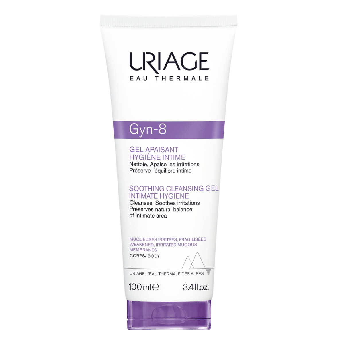 Uriage GYN-8 - Gel Detergente Lenitivo Per L'Igiene Intima 100 ml