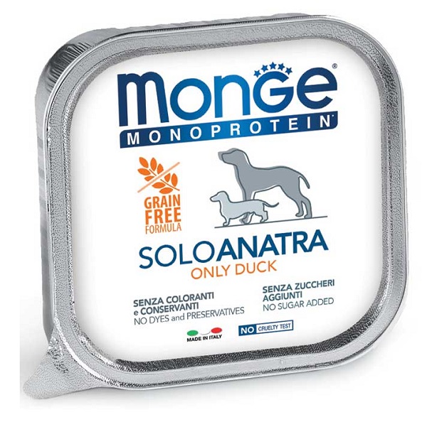 MONGE MONOPROT 100% ANATRA150G