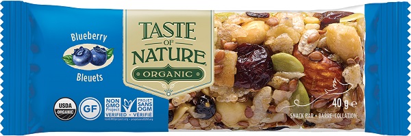 La Finestra sul Cielo Taste Of Nature Barretta Ai Mirtilli Biologico 40 g