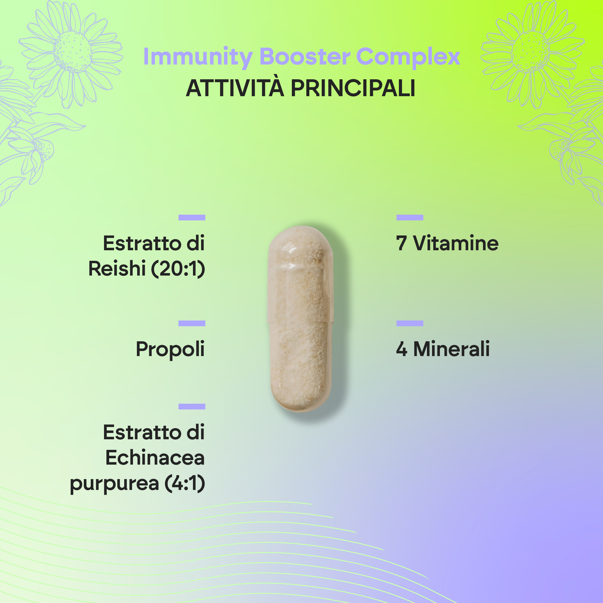 Nutralie Immunity Booster Complex 60 Capsule - Integratore Per Difese Immunitarie