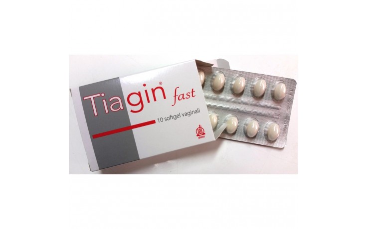 Tiagin Fast 10 Capsule Softgel Vaginali