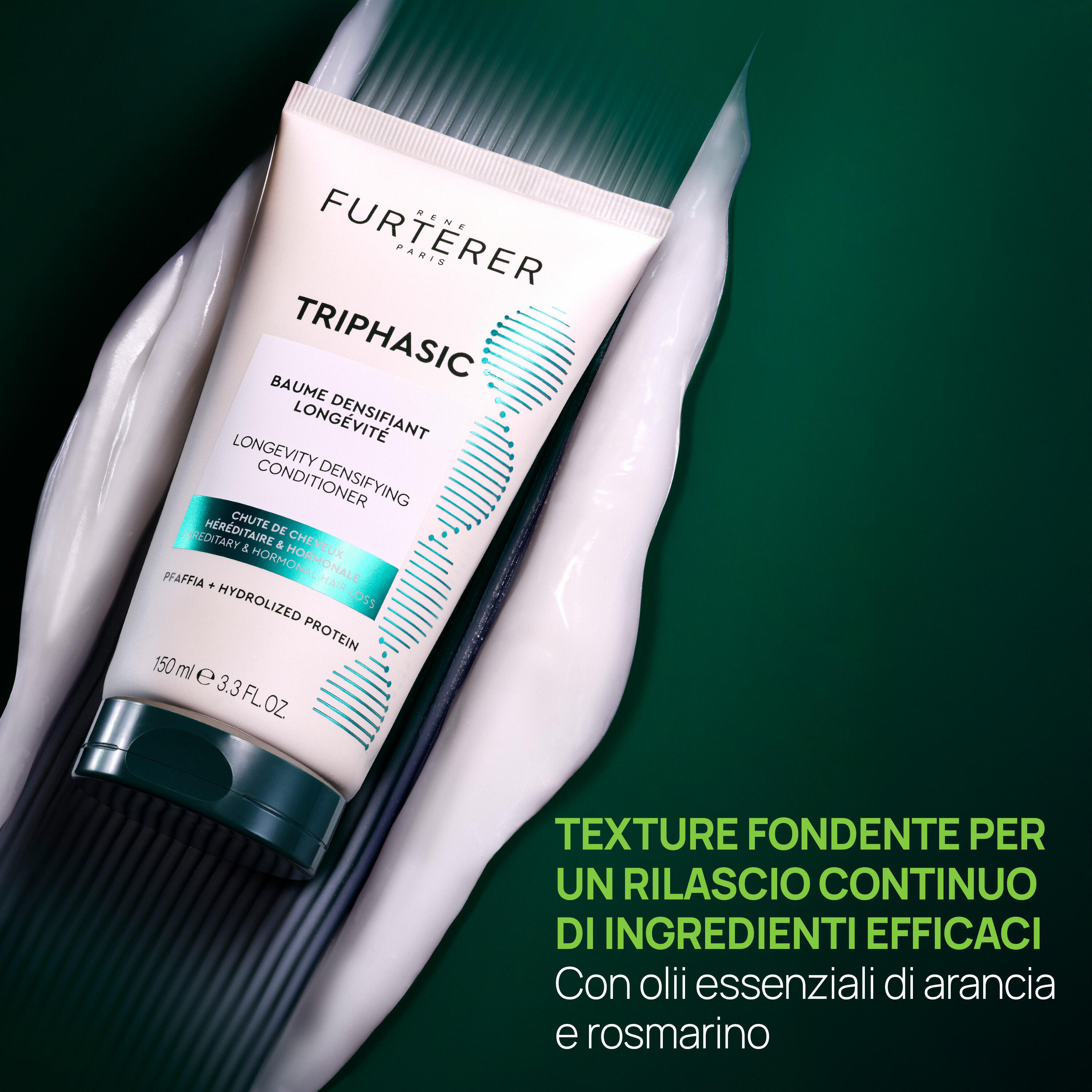 René Furterer Triphasic - Balsamo Densificante Longevità 150 ml