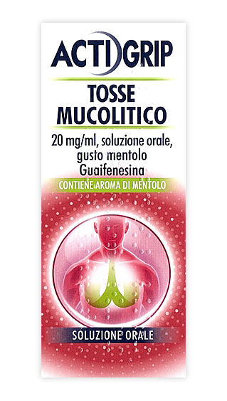 Actigrip Tosse Grassa Mucolitico per Catarro