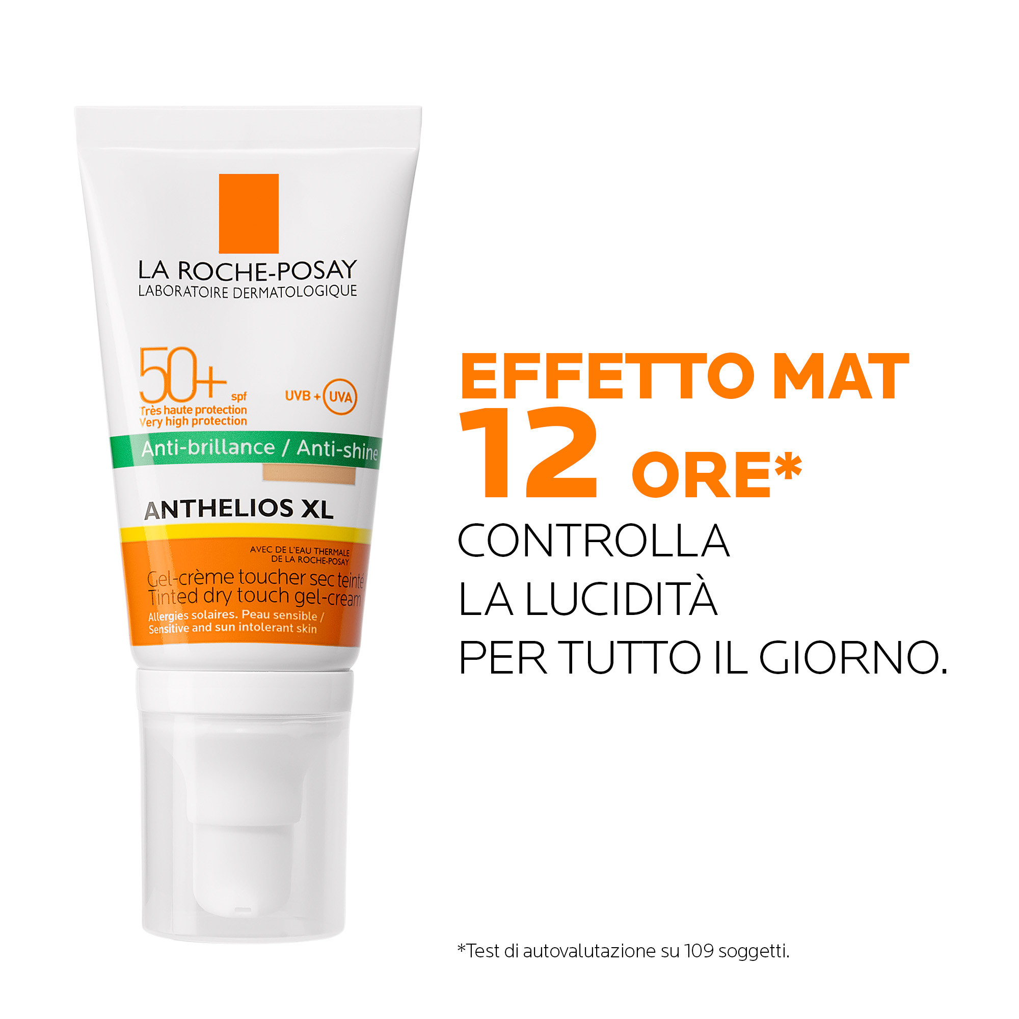 La Roche-Posay Anthelios UVMUNE 400 - Gel Crema Oil Control SPF50+ Colorato 50 ml