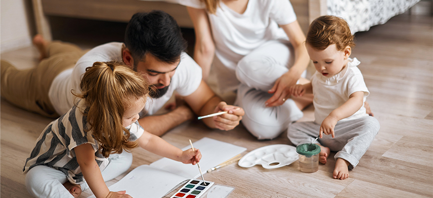 Cosa fare con i bimbi in casa durante la quarantena?